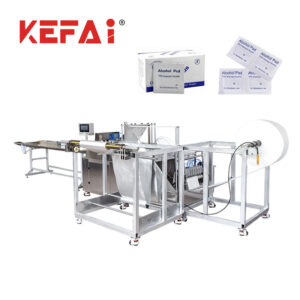 מכונת אריזת ספוגית צמר גפן אלכוהול KEFAI