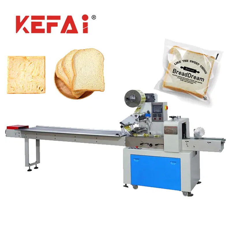 מכונת אריזת לחם KEFAI Flowpack