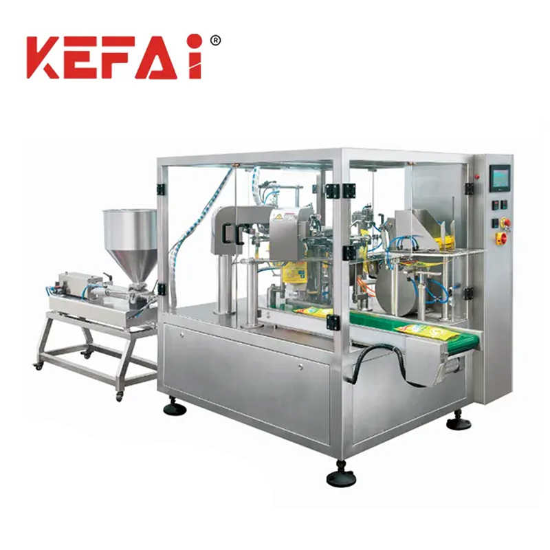 מכונת אריזת פאוץ זרבובית KEFAI Permade