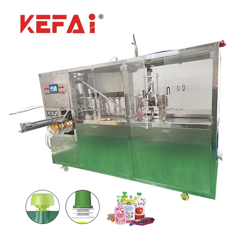 מכונת אריזת פאוץ' של KEFAI