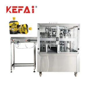 מכונת אריזת שמן פאוץ' של KEFAI מראש